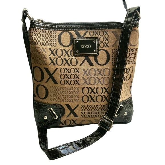XOXO Monogrammed Crossbody Bag - Picture 1 of 14
